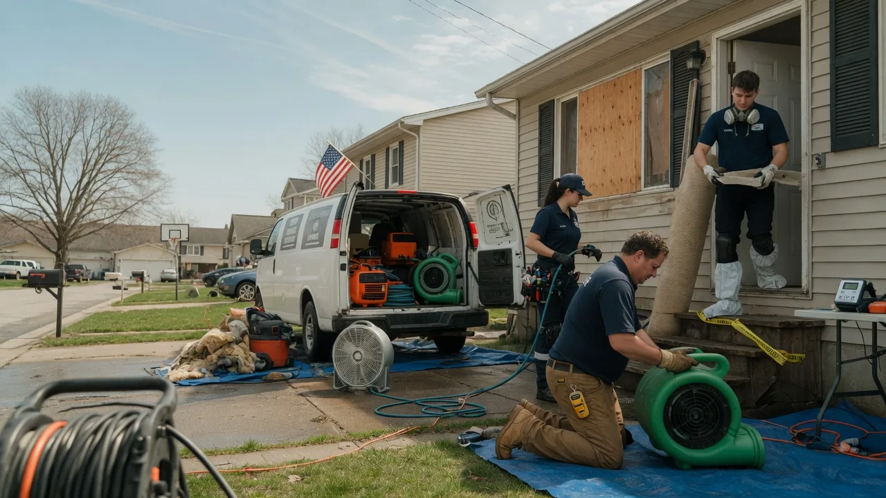 Water Damage Restoration in Lincoln, IA near me